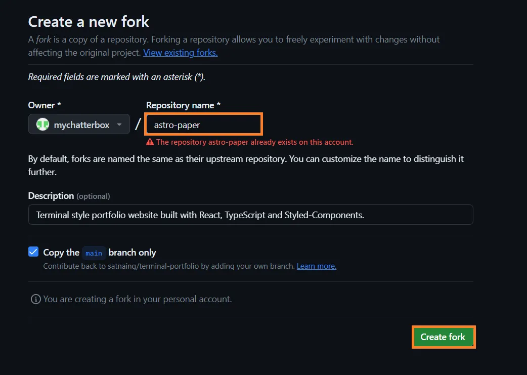 github